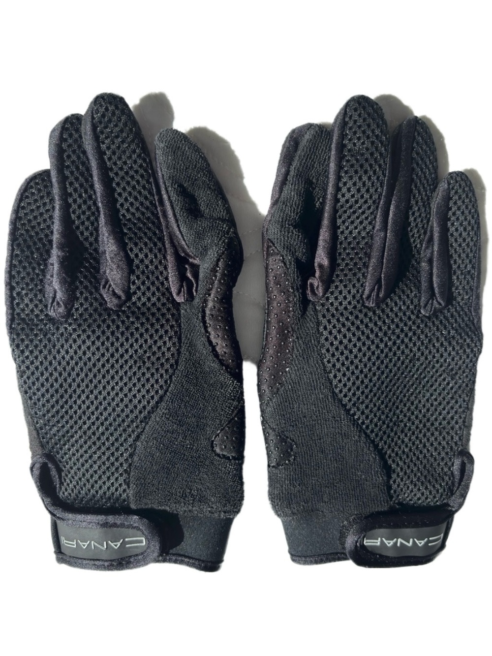 Canari Black Performance Cycling/Running Gloves Size Unisex Small/Women’s Medium